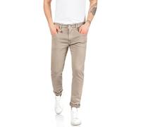 REPLAY Herren Jeans Anbass Slim-Fit Hyperflex Color X-Lite mit Stretch, Braun (Sand 020-1), 40W / 34L