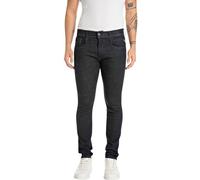 REPLAY Herren Jeans Anbass Slim-Fit Hyperflex Forever Dark mit Stretch, Bleu (Dark Blue 007-1), 34W / 32L