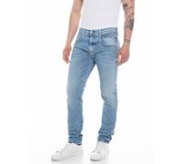 Replay Herren Jeans Anbass Slim-Fit Hyperflex mit Stretch, Bleu clair 010-2 (Blau), 34W / 32L