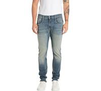 REPLAY Herren Jeans Anbass Slim-Fit Hyperflex mit Stretch, Bleu (Medium Blue 009-5), 36W / 30L