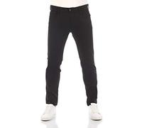 REPLAY Herren Jeans Anbass Slim-Fit Hyperflex mit Stretch, Schwarz (Noir 098), 31W / 34L