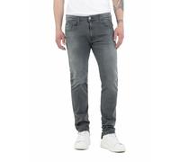 Replay Herren Jeans Anbass Slim-Fit mit Comfort Stretch, Dark Grey 096 (Grau), 33W / 32L