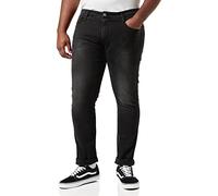 Replay Herren Jeans Anbass Slim-Fit mit Comfort Stretch, Dark Grey 097 (Grau), 33W / 32L