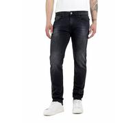 Replay Herren Jeans Anbass Slim-Fit mit Comfort Stretch, Dark Grey 097 (Grau), 33W / 34L