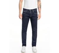 Replay Herren Jeans Anbass Slim-Fit mit Power Stretch, Bleu (Dark Blue 007-3), 32W / 32L