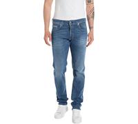 Replay Herren Jeans Grover Straight-Fit, Bleu Moyen 009 (Blau), 31W / 34L