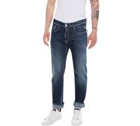REPLAY Herren Jeans Rocco Comfort-Fit, Bleu (Dark Blue 007-3), 32W / 32L