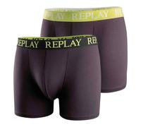 Replay Homme Boxer , 2er Paquet - Caleçons, Coton Stretch