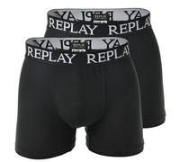 Replay Homme Boxer , 2er Paquet - Caleçons, Coton Stretch