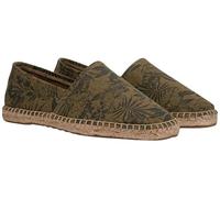 Replay Homme Cabo Floral Semelle de Mocassin, 039 Mil Green, 46 EU