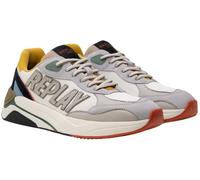Replay Homme GMS6I .000.C0030T Basket, White Lt Beige 3301, 44 EU
