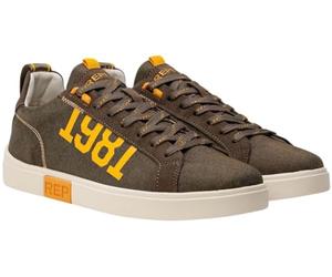 Replay Homme GMZ3P .000.C0023T Basket, Mil GRN Orange 2510, 42 EU