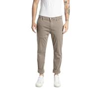 REPLAY Homme M9627 Zeumar Hyperchino Color Xlite Pantalon, Sand 020-1, 33W / 32L EU