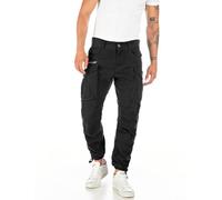 Pantalon cargo Replay Joe Comfort-Fit pour hommes en coton confortable, noir 098 (noir), 33W / 34L