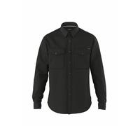 Replay Hommes Chemise Décontractée 6.5 OZ Denim Noir - Ajustement Régulier