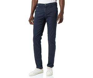 Replay Hommes Chino Benni Regular-Fit Hyperflex X-Lite mit Stretch, Bleu 010 (Blau), 33W / 30L