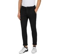 REPLAY Hommes Chino Zeumar Slim-Fit Hyperflex X-Lite mit Stretch, Schwarz (Black 040-1), 34W / 32L