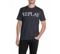 Replay Hommes T-Shirt Col Rond BASIC JERSEY BIG 30/1 Regular Fit S-3XL Coton