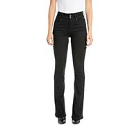 REPLAY Jean évasé Femme New Luz Flare, Noir (Black 098), 27W / 34L