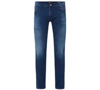 Replay Herren Jeans Anbass Slim-Fit mit Power Stretch, Bleu Moyen 009-1 (Blau), 34W / 30L