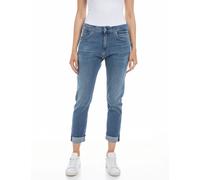 Replay Jeans Femme MARTY Boyfriend Bleu Medium Blue Denim W25-W32