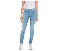 REPLAY Jeans Femme New Luz Skinny-Fit Hyperflex mit Stretch, Bleu Clair 010 (Blau), 26W / 30L