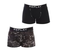 Replay - Lot de 2 Boxers - Homme - Sous-vêtements - Noir - Taille: S