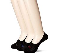 REPLAY Lot de 3 demi-chaussettes pour homme, noir/logo Ass Colors N161 (noir), 39-42