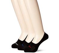 REPLAY Lot de 3 demi-chaussettes pour homme, noir/logo Ass Colors N161 (noir), 43-46