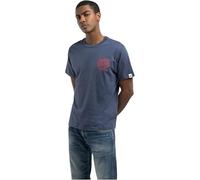 Replay M3023 T-Shirt, 282 Bleu Moyen, L Hommes