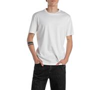 Replay T-shirt M3097.000.2660 manches courtes blanc L Homme