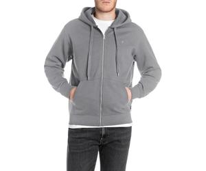 Replay M3105 Sweatshirt à Capuche, 093 Lead Grey, M Homme