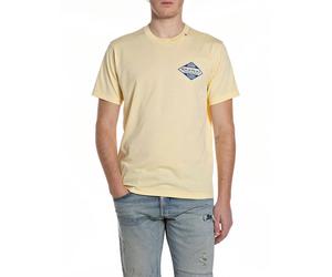 Replay M3344 .000.2660 Short Sleeve T-shirt Jaune S Homme