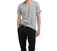 REPLAY M3591a T-Shirt, M08 Light Grey Melange, XXL Hommes