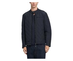 Replay - M8000 Quilted Jacket - Homme - Vestes - Bleu - Taille: L