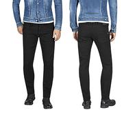 REPLAY Herren Jeans Anbass Slim-Fit, Noir 098-2 (Schwarz), 36W / 32L