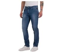 Replay Herren Jeans Grover Straight-Fit mit Comfort Stretch, Medium Blue 009 (Blau), 38W / 34L
