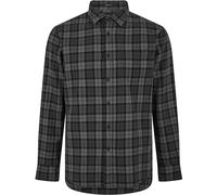 Replay Men's Checkered Long-Sleeve Patterned Shirt 700 Gris L Male
