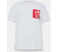 Replay Men's Hawaiian Pocket T-Shirt Blanc L Male