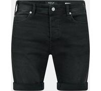 Replay Men's Stretch Denim Shorts Noir délavé 30W S Male