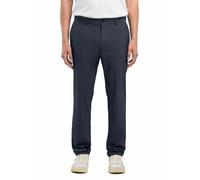 Replay - Chinos Regular Fit en Twill - Homme - Pantalons - Bleu - Taille: W33 L32
