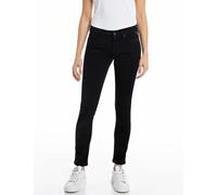 Replay Pantalons Jeans pour Femme NEW LUZ - Skinny Fit Noir - Denim Noir W25-W33