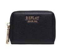REPLAY Porte-monnaie noir pour femme - Zip Around Wallet 342606