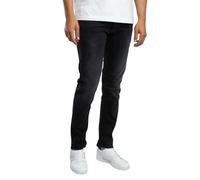 Replay Pour des hommes Jean coupe droite Grover, Noir