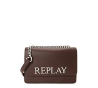 REPLAY Sac à bandoulière brun foncé / argent, Taille One Size