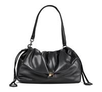 Replay Sac à bandoulière Cuir véritable 20 cm noir