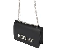 REPLAY Sac à bandoulière noir / argent, Taille One Size