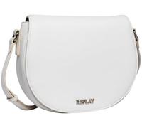 Replay Sac à Bandoulière pour Femme en Simili Cuir, Blanc (Opt White 001), Taille Unique