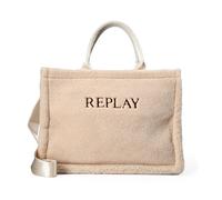 Replay Sac de shopper 39 cm beige