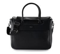 Replay Sac de shopper Cuir véritable 37 cm noir
